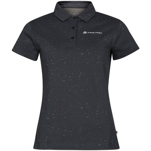 Alpine pro Women&amp;#039;s quick-drying polo shirt COOWELA dk.true gray Slike