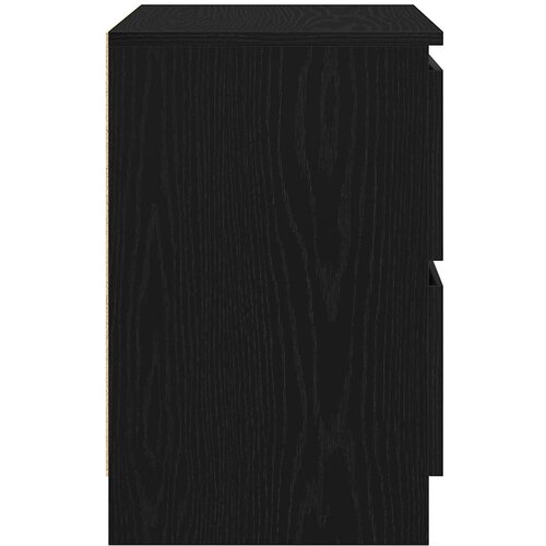  TV ormarić crni 40x35x54 cm inženjerski drvo - Crna 40 cm Slike