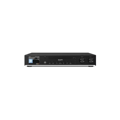 Technisat DIGITRADIO 143 CD radio adapter DAB (1013), DAB+ (1012), internet, UKW (1014) AUX, Bluetooth&amp;reg;, CD, USB, WLAN, internetski radio uklj. daljinski upravljač, funkcija alarma crna Slike