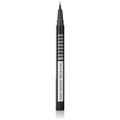 Nanobrow Microblading Pen precizni vodootporni eyeliner za obrve nijansa Espresso 1 ml