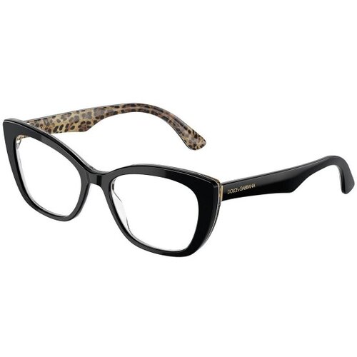 Dolce & Gabbana DG3360 3299 L (54) Črna/Kristalna Cene