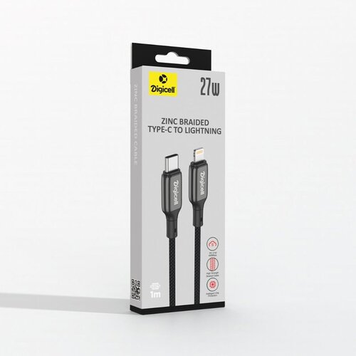  Digicell Zinc Braided Type-C to Lightning kabal 27W Cijene