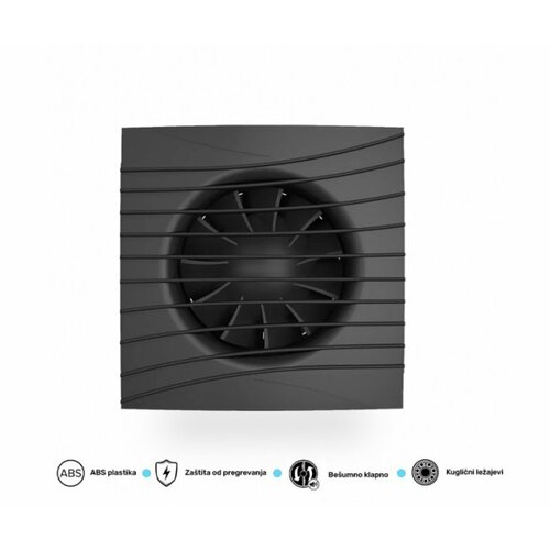 Bb Link era ventilator F100 silent 4C crni Slike