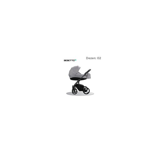 Bebetto Tito kolica za bebe 2 u 1 svetlo siva 02 Slike