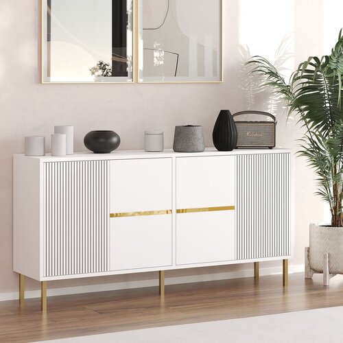 Hanah home konzolni sto Nedara, 150x75x36 cm, Beli Cene