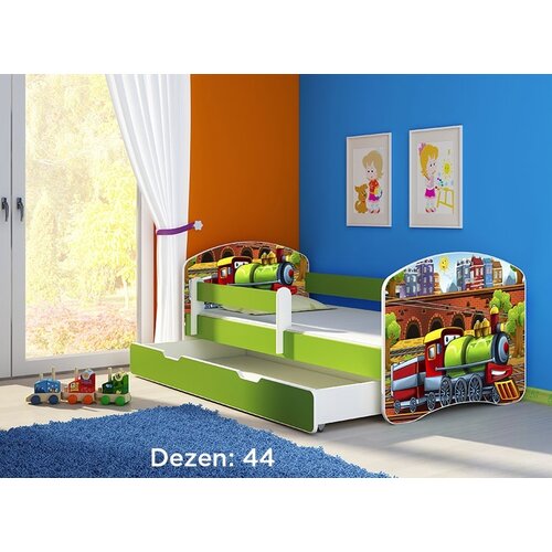 ACMA Krevet za decu Green sa fiokom 180x80 2 44 Cene
