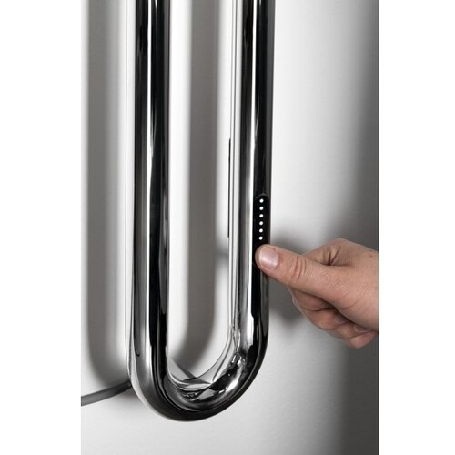 Sapho električni su&amp;scaron;ač pe&amp;scaron;kira sa tajmerom duopasso 45W 170x12 cm sjajni hrom Slike