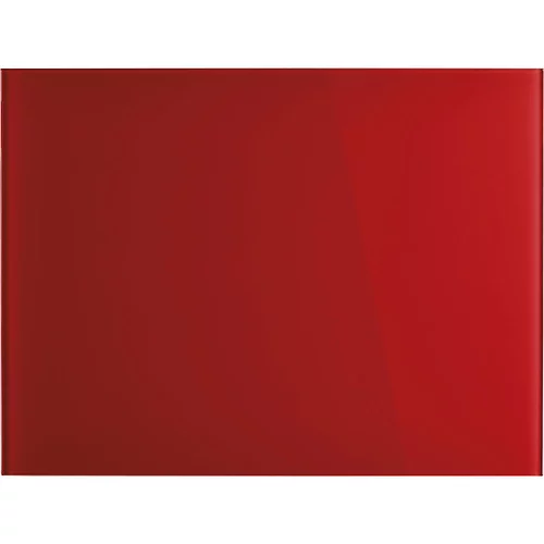 magnetoplan Elegantna steklena tabla, magnetna, ŠxV 800 x 600 mm, intenzivno rdeče barve