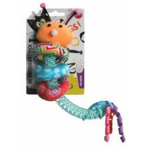 Vitalveto igračka za macke huggy gusenica sa zvonom i macjom travom Cene