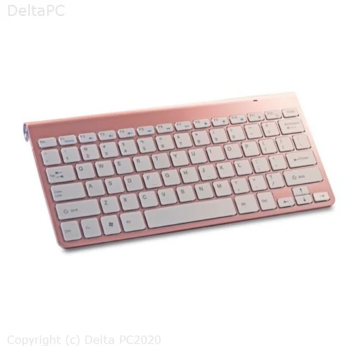 Setty wireless keyboard rose gold