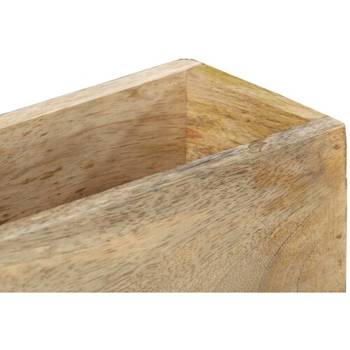  Zidni stalak za časopise 30 x 11 x 72 cm od masivnog drva manga Slike