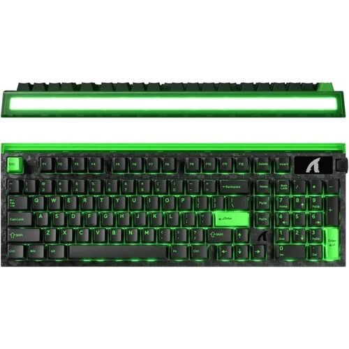 Attack Shark gaming tastatura R98HE magnetic switch/rt/snap tap/dks/mt/tgl/fluorescent green Slike