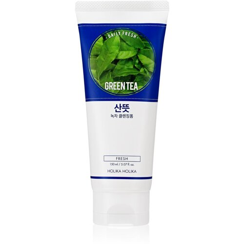 Holika Holika Daily Fresh Green Tea čistilna pena za uravnoteženje proizvodnje sebuma z zelenim čajem 150 ml Cene