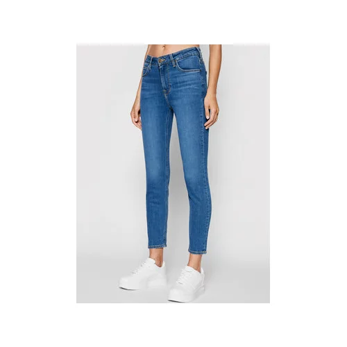 Lee Jeans hlače Scarlett L626QDDM Mornarsko modra Skinny Fit