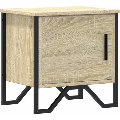 vidaXL Noćni ormarić boja hrasta sonome 40 x 30 x 40 cm od iverice Cijene