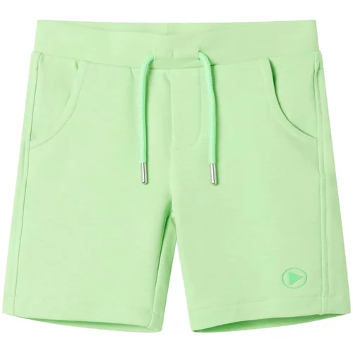  Dječje kratke hlače fluorescentno zelene 92