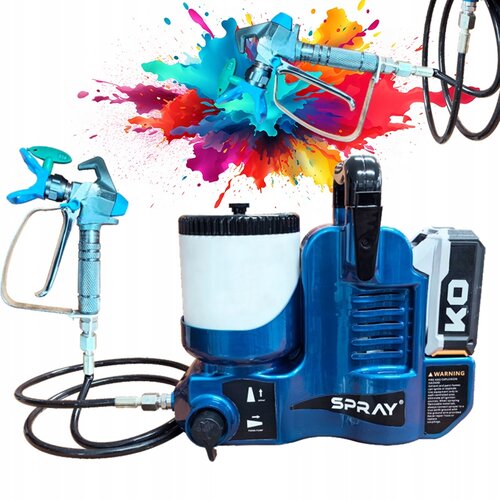Rosfix FastShot Airless Brizgalna Naprava &ndash; Akumulatorski Hidrodinamični Pistolet, 500W 21V Makita | 1,2L, 14MPa, 1,1l/min, 2,87kg, (5000356529) Cene