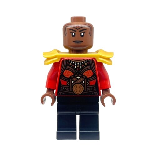 Lego Super Heroes sh0870 Okoye - Red Top, Shoulder Armor Slike