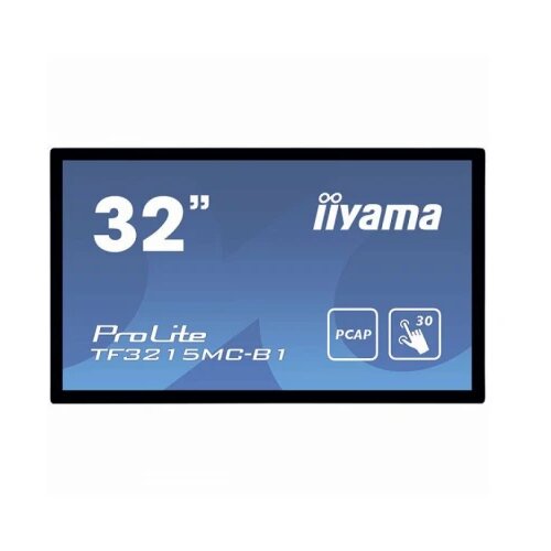 Iiyama Monitor 32" PCAP Bezel Free 30-Points Touch Screen, 1920x1080, AMVA3 panel, VGA, HDMI, 460cd/m², 3000:1, 8ms, Landscape or Portrait mount, USB Touch Interface, VESA 200x200mm, MultiTouch with supported OS, Open frame model with rubber seal Cene