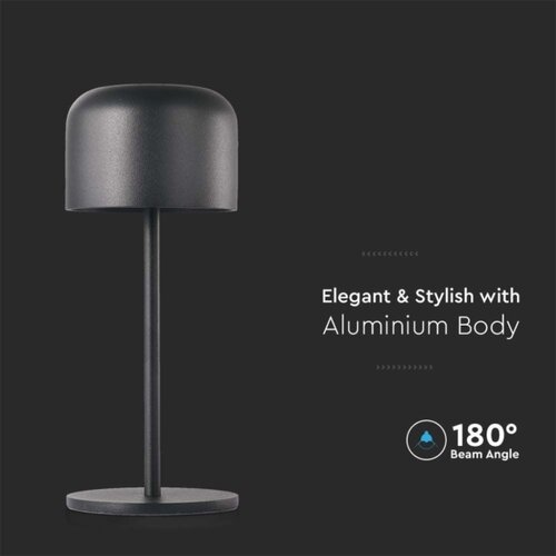  LED prigu&amp;scaron;iva stona lampa LED/1,5W/5V 2700-5700K IP54 crna Slike