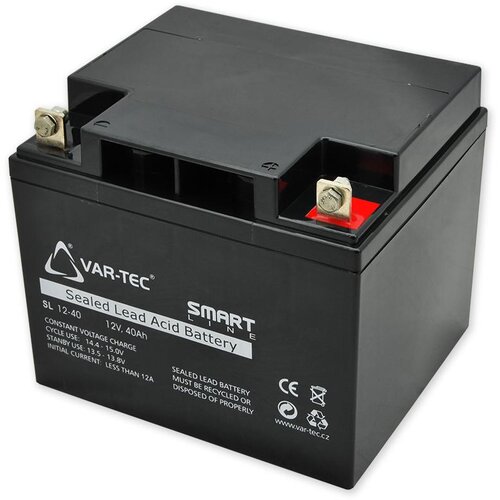 VAR-TEC BATERIJA SMART 12V / 40Ah - velikost: DxŠxV = 197x165x170 mm Cene