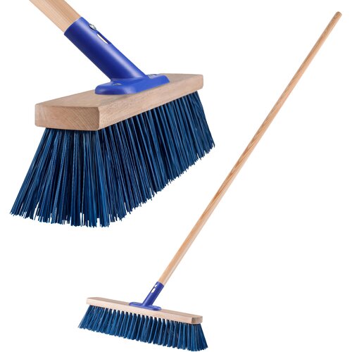 KADAX Ulična metla za pometanje 40 cm z ročajem, lesena metla, (5000346457) Cene
