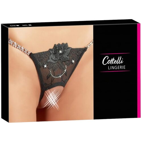 Cottelli Svjetlucavi cvijet - otvorene tange - M/L Cijene
