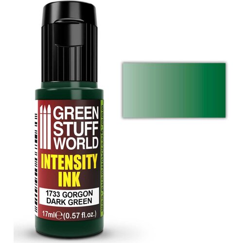 Green Stuff World intensity ink gorgon dark green ink 17ml Cene
