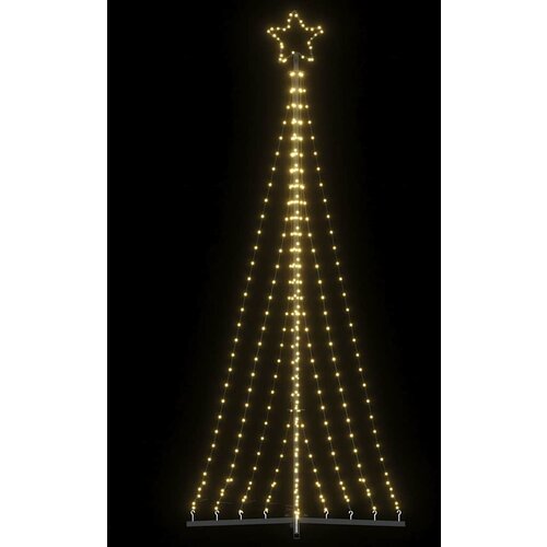 vidaXL LED božićno drvce 447 LED toplo bijelo 249 cm Cijene