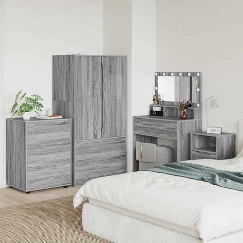 VidaXL Ormarić za pohranu Siva Sonoma 60 x 48 x 81 cm Slike