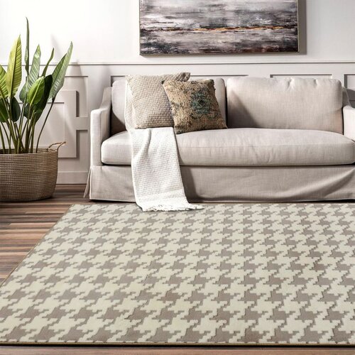 Tutumi Pli&scaron;ani tepih Clover Pepitka Beige Cijene