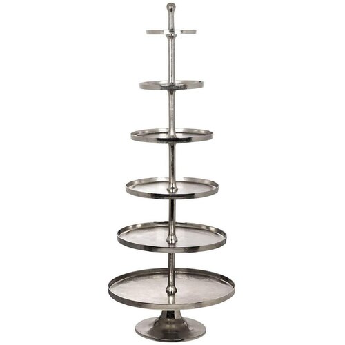 Eglo 427652 - Stalak za posluživanje BABIRIK 206x79 cm srebran Slike