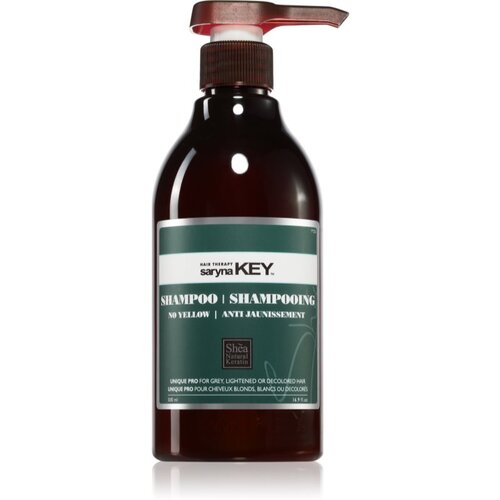 Saryna Key No Yellow šampon za nevtralizacijo rumenih tonov z karitejevim maslom 500 ml Cene
