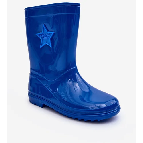 PG3 Child's Rubber Boots Blue Malvi