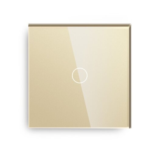 Exeshop wi-fi pametni prekidač 1g tuya zlatni (WiFi touch switch) ( ss003 ) Slike