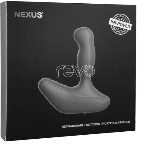 Nexus Revo - nova generacija rotacijskih stimulatorjev prostate (črna)