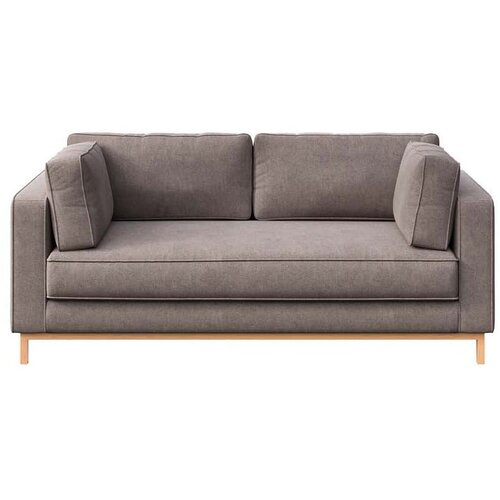 Ame Yens Svjetlo smeđa baršunasti sofa 192 cm Celerio – Cijene