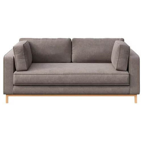 Ame Yens Svjetlo smeđa baršunasti sofa 192 cm Celerio –