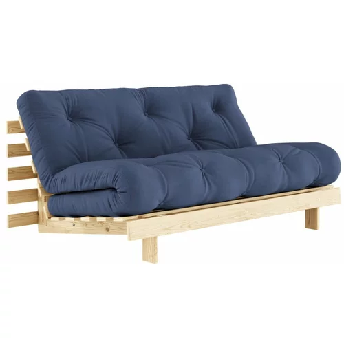 Karup Design Plavi kauč na razvlačenje 160 cm Roots -