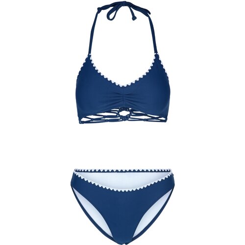 CUPSHE Ženski dvodelni kupaći D42 plavi