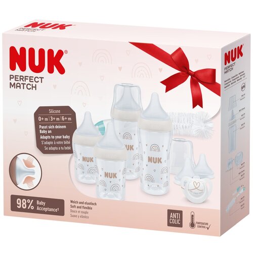 Nuk komplet stekleničk Perfect Match multicolor 10225305 Cene