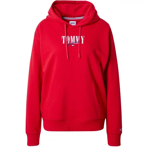 Tommy Jeans Sweater majica plava / crvena / bijela
