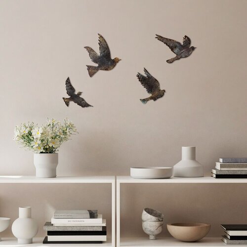 Wallity Zidna dekoracija Birds-1, Antracit Cene