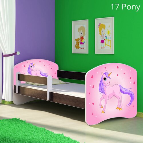  Dječji krevet ACMA s motivom, bočna wenge 180x80 cm 17 Pony Cene