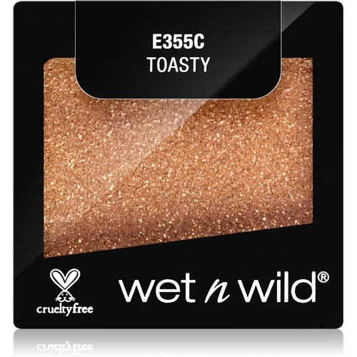 Wet N Wild color Icon Glitter Single sjenilo za oči sa šljokicama 1,4 g nijansa Toasty
