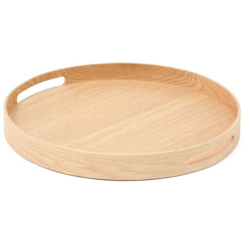 Wireworks okrugli drveni pladanj Busboy Oak, &amp;oslash; 30,8 cm Slike