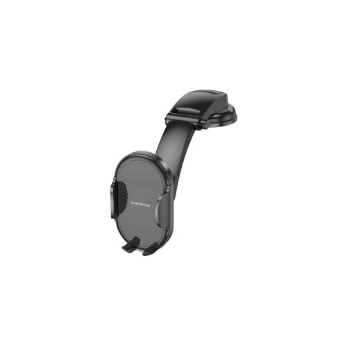 Univerzalni auto držač nosač za mobitel BOROFONE BH73 Charm press type center console car black Slike