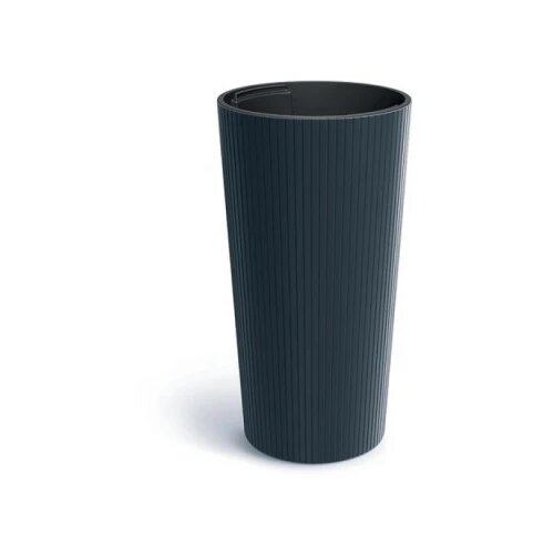  Saksija Lamia visoka 30cm sa ulo&amp;scaron;kom - antracit S433 Slike