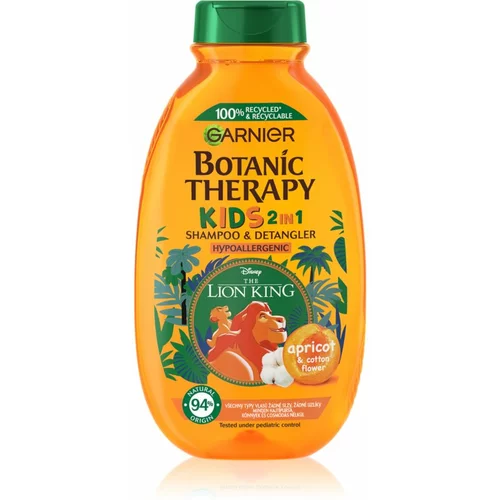 Garnier Botanic Therapy Disney Kids šampon i regenerator 2 u 1 za jednostavno raščešljavanje kose za djecu 400 ml
