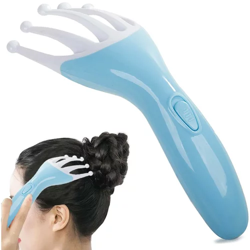  Vibracijski ručni opuštajući masažer za glavu na baterije